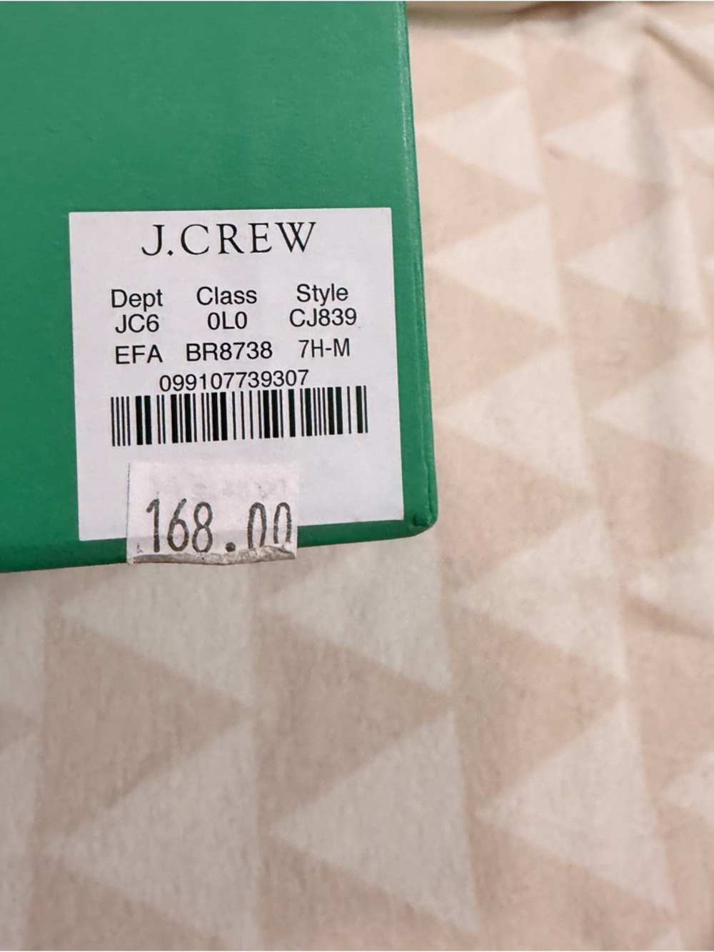 J crew Krista slingback kitten-heel sandals in leather English fawn - Picture 6 of 7